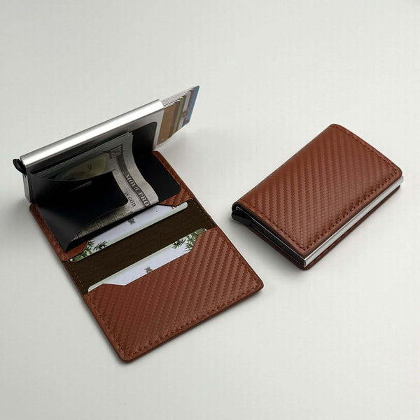Minimalist RFID-Blocking Pop-Up Smart Wallets (M0Q 50pcs)