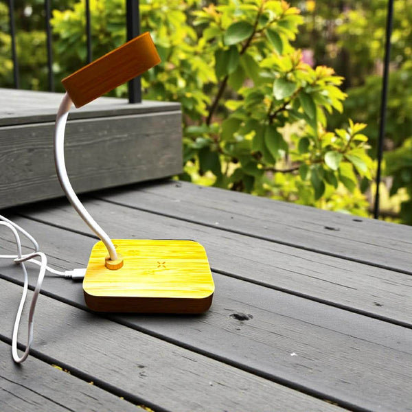 BAMBOO LAMP with WIRELESS CHARGER