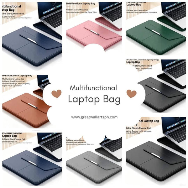 Premium 3-in-1 Multi-Functional Laptop Sleeve