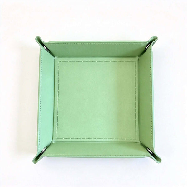 A Custom PU Leather Valet Tray (MOQ 50PCS)