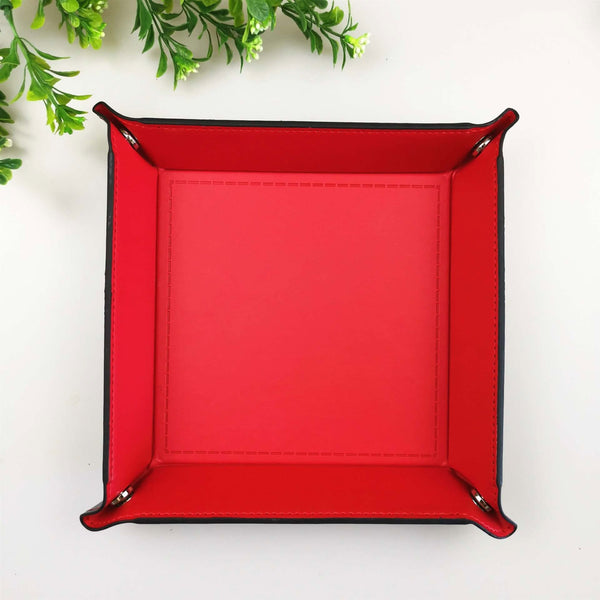 A Custom PU Leather Valet Tray (MOQ 50PCS)