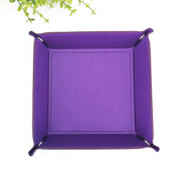 A Custom PU Leather Valet Tray (MOQ 50PCS)