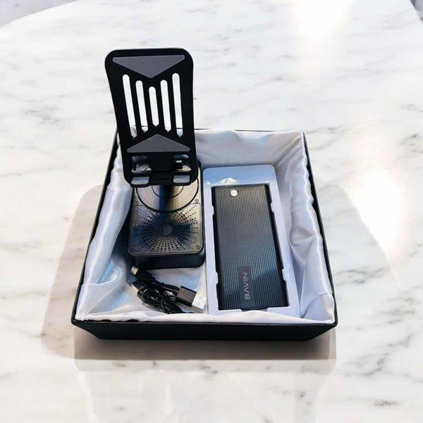 MOBILE STAND with BLUETOOTH SPEAKER and POWERBANK SET