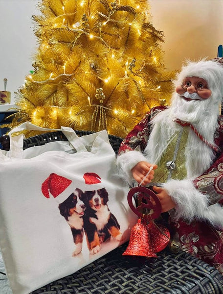 The "Christmas Puppy" Totebag