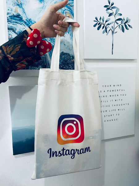 The "Instagram Totebag (11x15 inches Rectangular)"