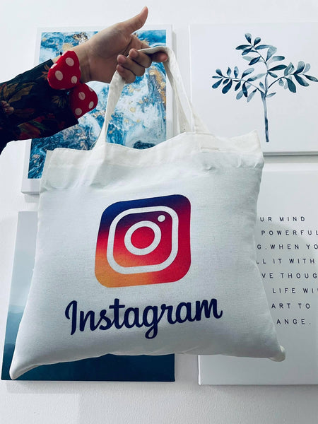 The "Instagram Totebag (12x14 inches Square Shape)"