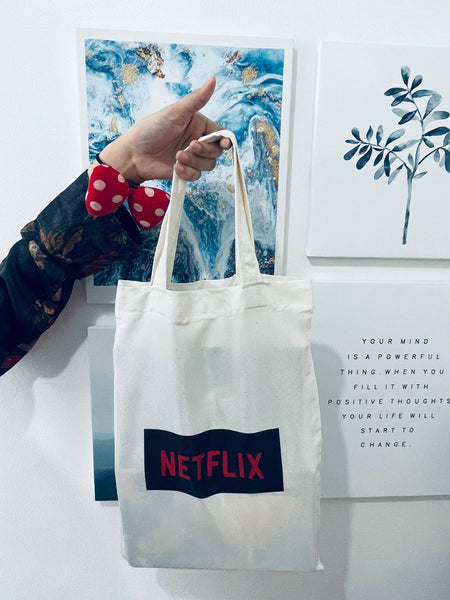 The "Netflix Totebag (11x15 inches Rectangular)"