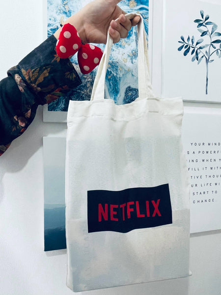 The "Netflix Totebag (11x15 inches Rectangular)"